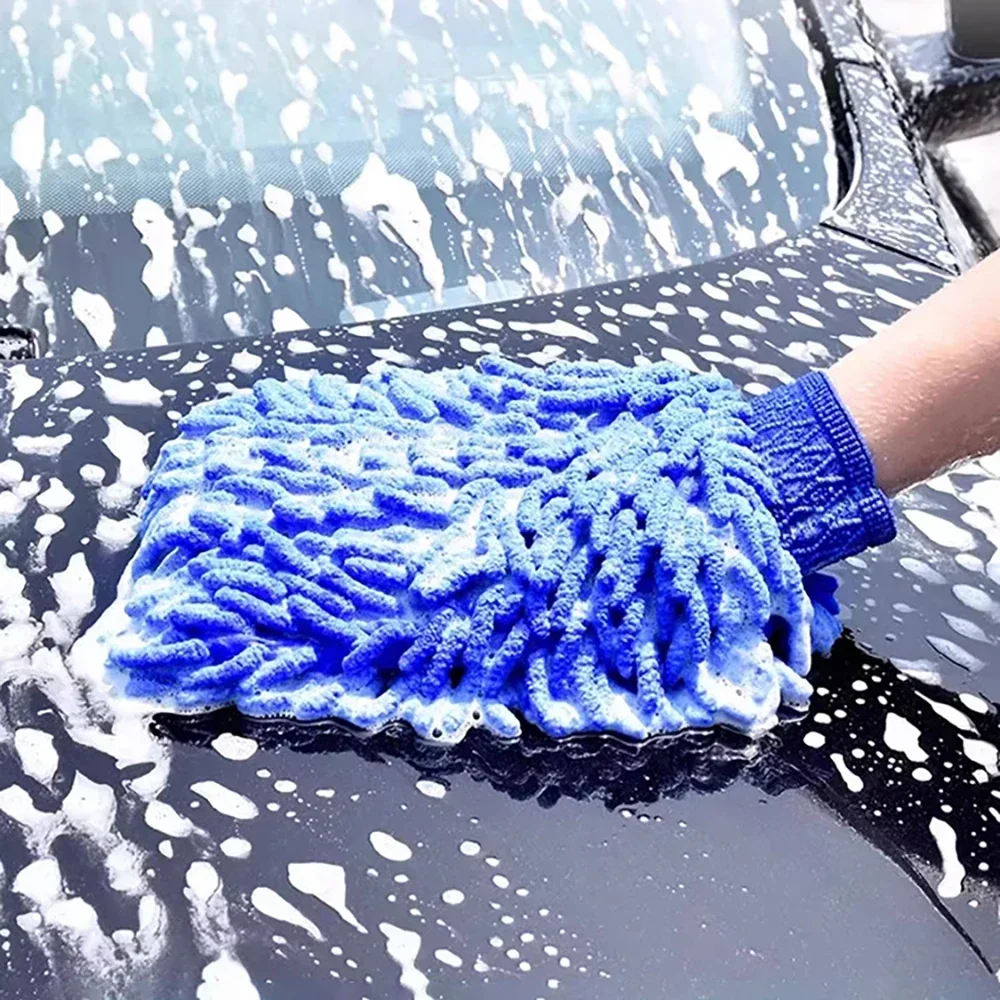1-2個入り ブルーマイクロファイバーシェニールオートクリー - Microfiber Towel Detailing のレビューと価格