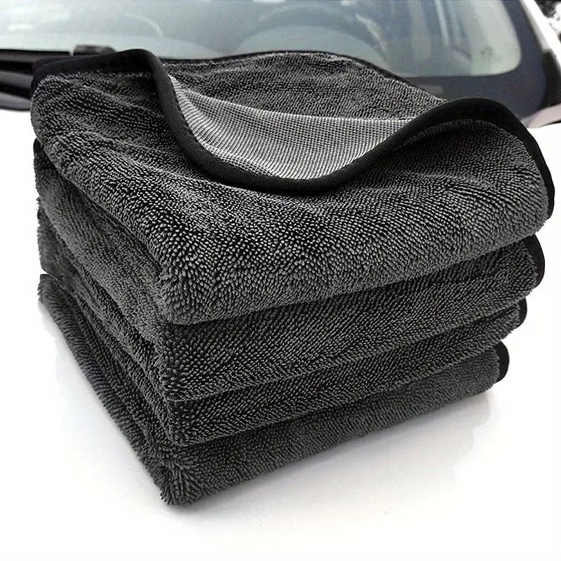 マイクロファイバーツイスト洗車タオル プロ仕様 車用クリーニ - Microfiber Towel Detailing のレビューと価格