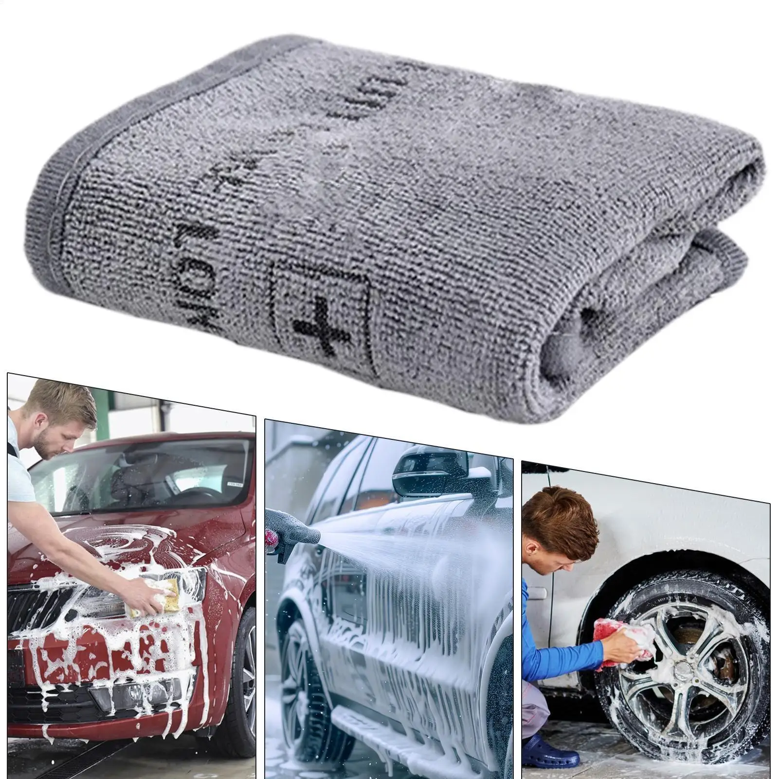 車用マイクロファイバータオル 車のディテールタオル 吸収性  - Microfiber Towel Detailing のレビューと価格
